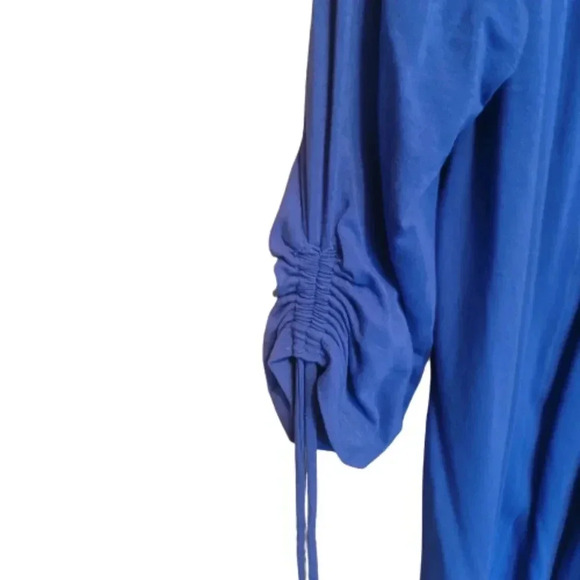 JM Collection Blue jacket - Picture 3 of 7